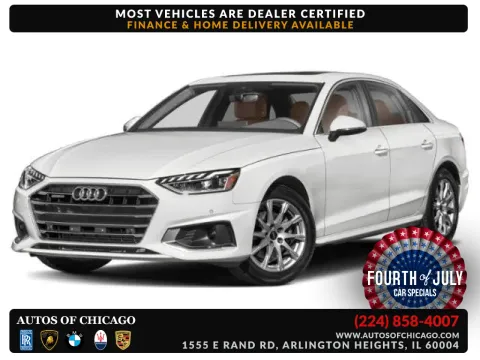 Gray 2023 Audi A4 Sedan S line Premium Plus for sale in Arlington Heights, IL
