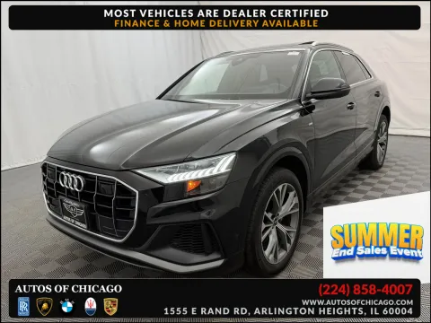 Black 2022 Audi Q8 Prestige for sale in Arlington Heights, IL