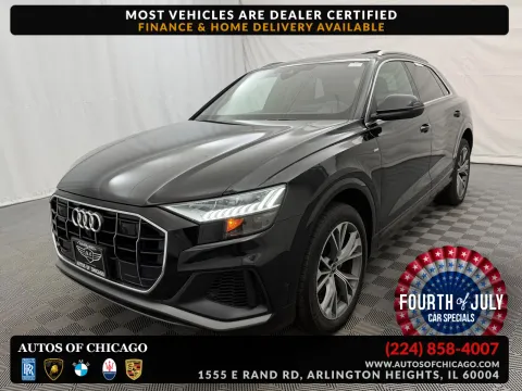 Black 2022 Audi Q8 Prestige for sale in Arlington Heights, IL