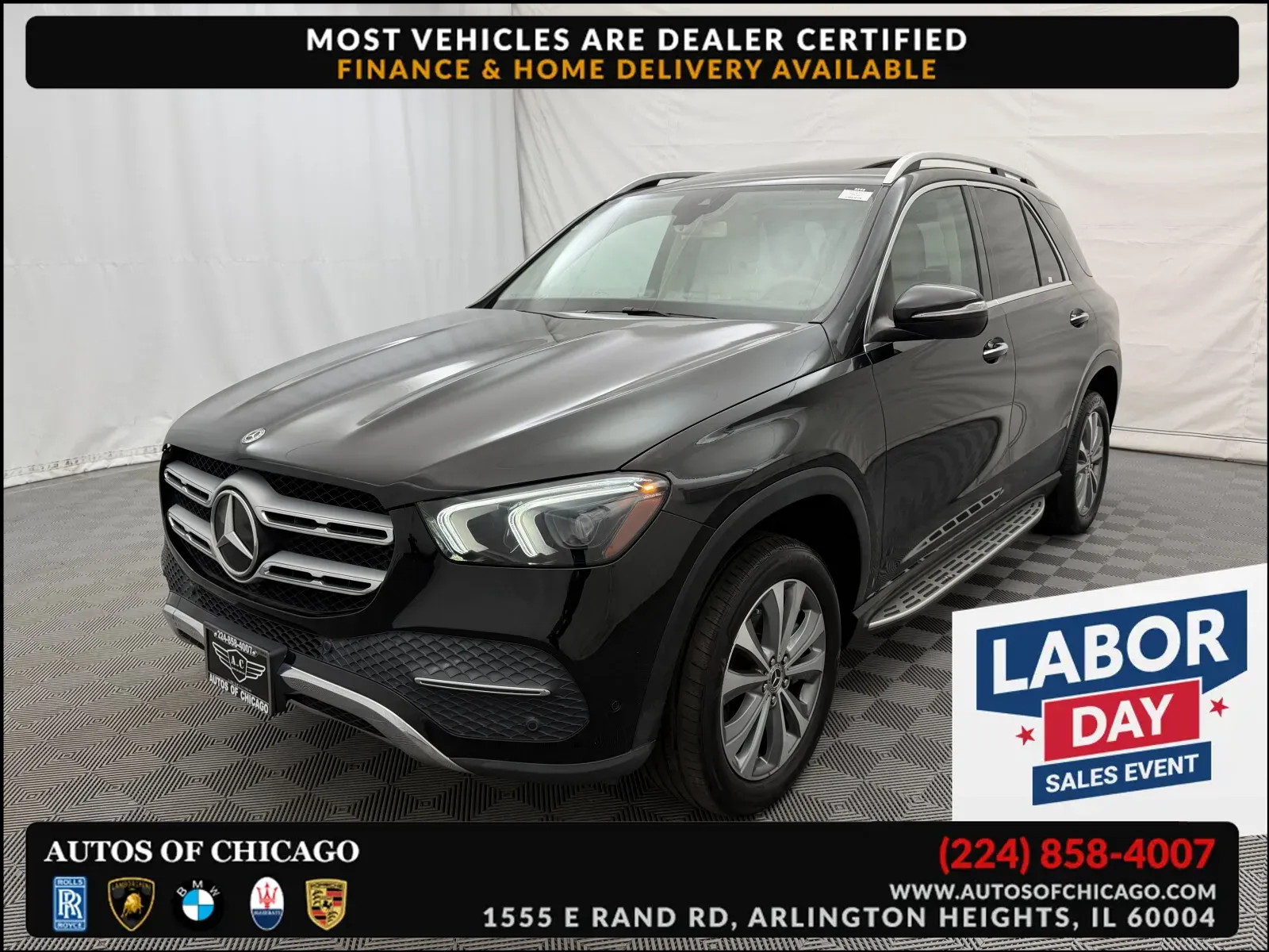 Black 2020 Mercedes-Benz GLE 350 for sale in Arlington Heights, IL
