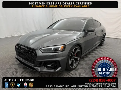 Gray 2019 Audi RS 5 Sportback 2.9T quattro for sale in Arlington Heights, IL