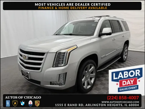 Silver 2018 Cadillac Escalade Luxury for sale in Arlington Heights, IL