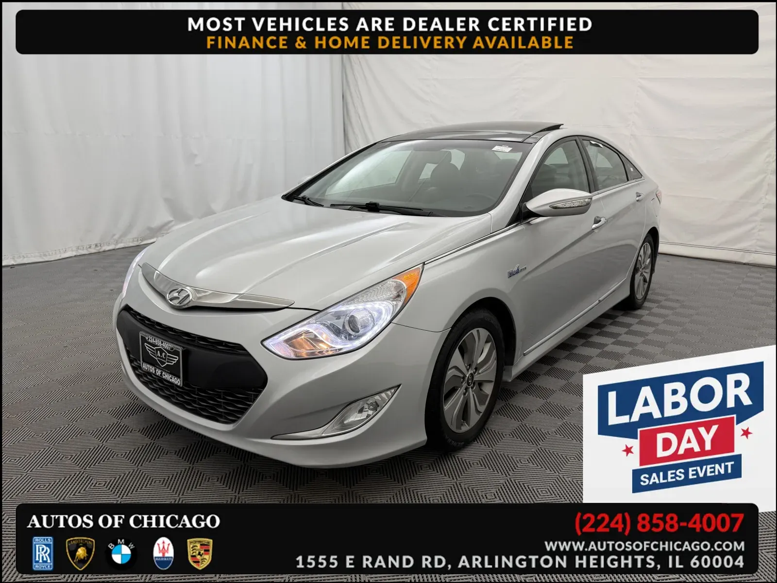2014 Hyundai Sonata Hybrid Limited for sale in Arlington Heights, IL