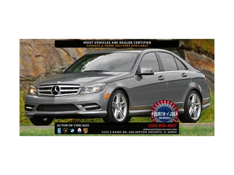 Green 2011 Mercedes-Benz C-Class for sale in Arlington Heights, IL