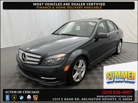 Green 2011 Mercedes-Benz C-Class Luxury for sale in Arlington Heights, IL