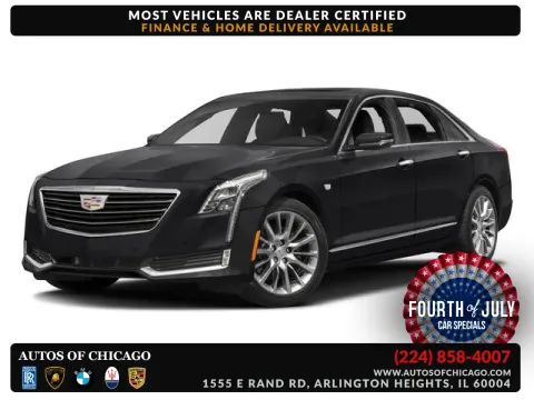 Silver 2017 Cadillac CT6 Platinum AWD for sale in Arlington Heights, IL