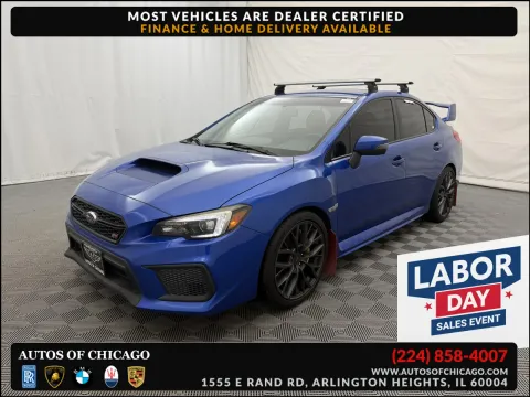 Blue 2018 Subaru WRX STI for sale in Arlington Heights, IL