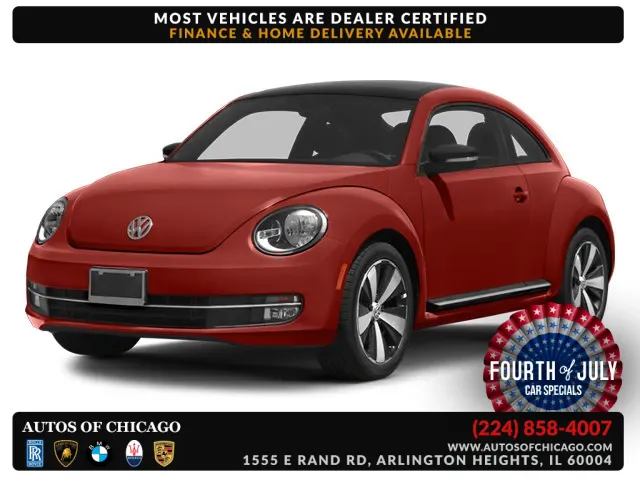 2013 Volkswagen Beetle Coupe 2.0T Turbo Fender Edition for sale in Arlington Heights, IL