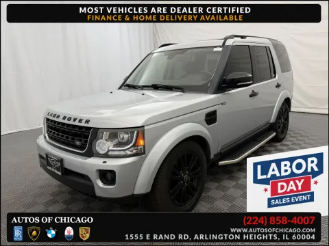 Silver 2016 Land Rover LR4 HSE for sale in Arlington Heights, IL