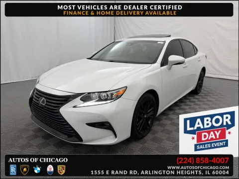 White 2017 Lexus ES 350 for sale in Arlington Heights, IL