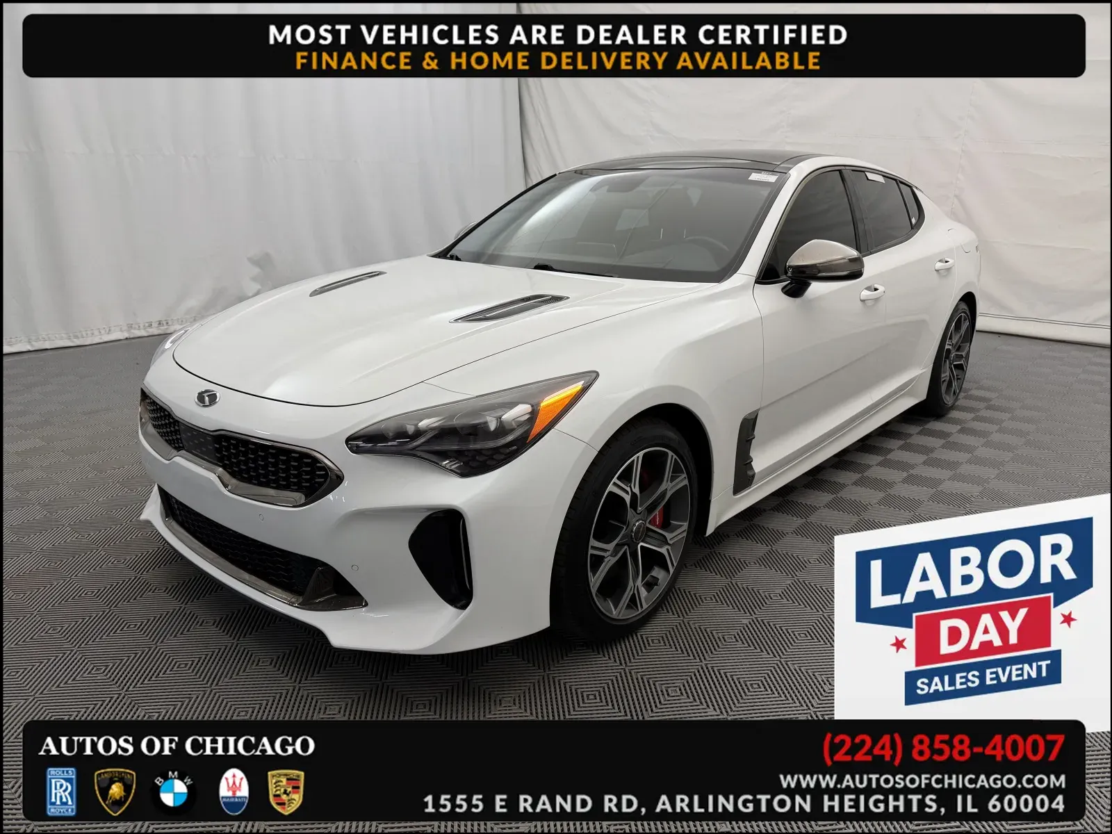 2018 Kia Stinger GT2 for sale in Arlington Heights, IL
