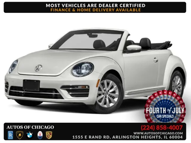 2017 Volkswagen Beetle Convertible 1.8T S for sale in Arlington Heights, IL