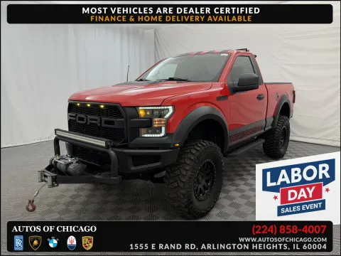 Red 2016 Ford F-150 XL for sale in Arlington Heights, IL
