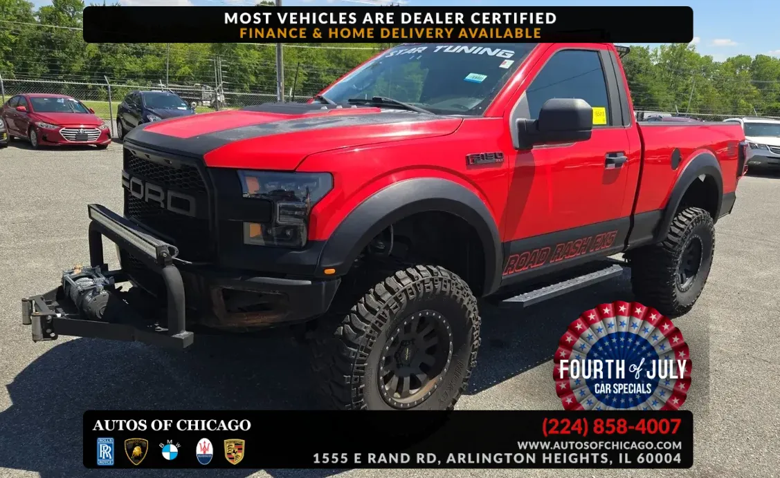 Red 2016 Ford F-150 XL for sale in Arlington Heights, IL