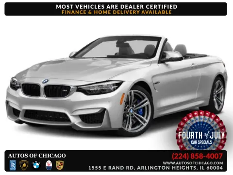 White 2018 BMW M4 for sale in Arlington Heights, IL