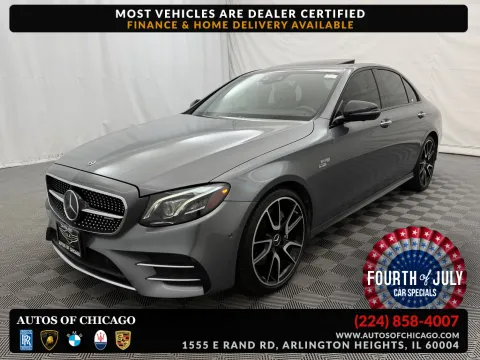 Gray 2018 Mercedes-Benz E-Class AMG E 43 for sale in Arlington Heights, IL