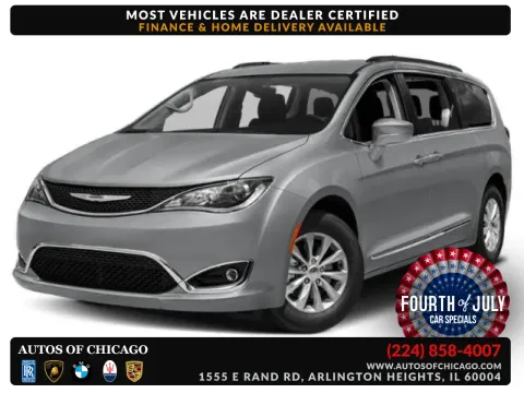 Gray 2019 Chrysler Pacifica Touring L for sale in Arlington Heights, IL