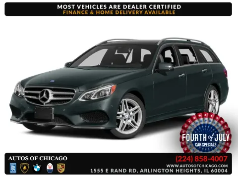 White 2014 Mercedes-Benz E-Class Sport Wagon 4MATIC for sale in Arlington Heights, IL
