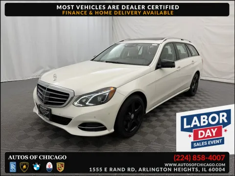 White 2014 Mercedes-Benz E-Class Sport Wagon 4MATIC for sale in Arlington Heights, IL