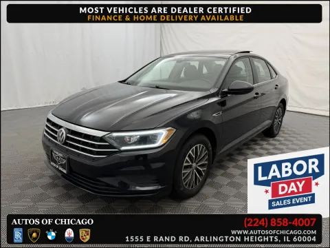 Black 2019 Volkswagen Jetta SEL for sale in Arlington Heights, IL