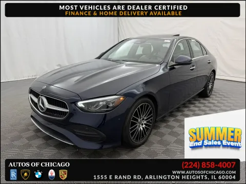 Gray 2022 Mercedes-Benz C-Class C 300 for sale in Arlington Heights, IL