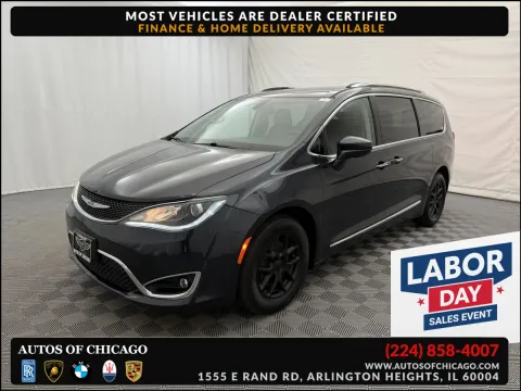Blue 2020 Chrysler Pacifica Touring L for sale in Arlington Heights, IL