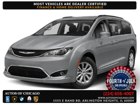 Blue 2020 Chrysler Pacifica Touring L for sale in Arlington Heights, IL