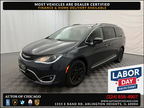 Blue 2020 Chrysler Pacifica Touring L for sale in Arlington Heights, IL