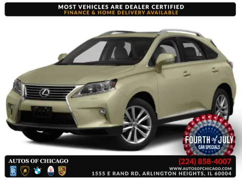 White 2015 Lexus RX 350 for sale in Arlington Heights, IL