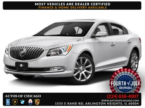 White 2015 Buick LaCrosse Premium II for sale in Arlington Heights, IL