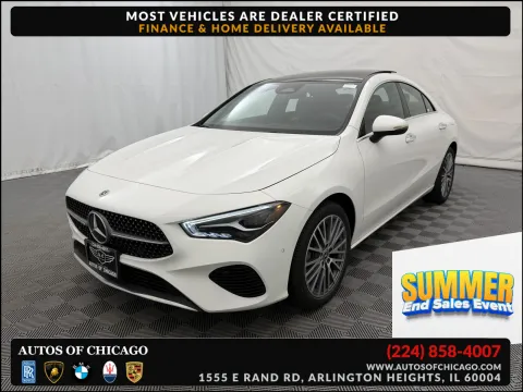 White 2024 Mercedes-Benz CLA 250 for sale in Arlington Heights, IL