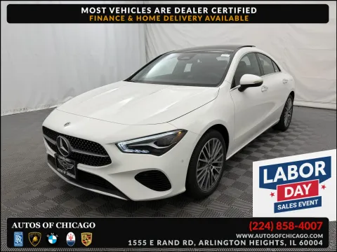White 2024 Mercedes-Benz CLA 250 for sale in Arlington Heights, IL