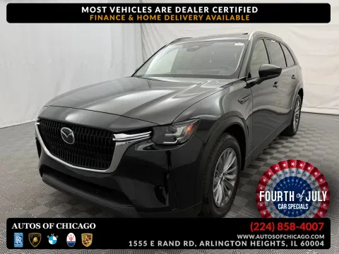 Black 2024 Mazda CX-90 3.3 Turbo Preferred Plus for sale in Arlington Heights, IL