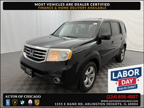 Black 2015 Honda Pilot EX-L for sale in Arlington Heights, IL