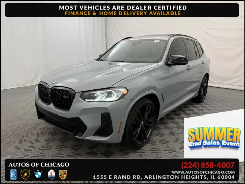 Gray 2022 BMW X3 M40i for sale in Arlington Heights, IL
