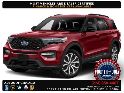 Gray 2020 Ford Explorer ST for sale in Arlington Heights, IL