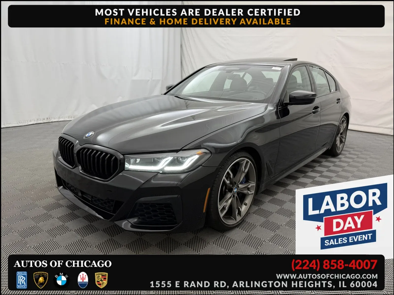 2021 BMW 5 Series M550i xDrive