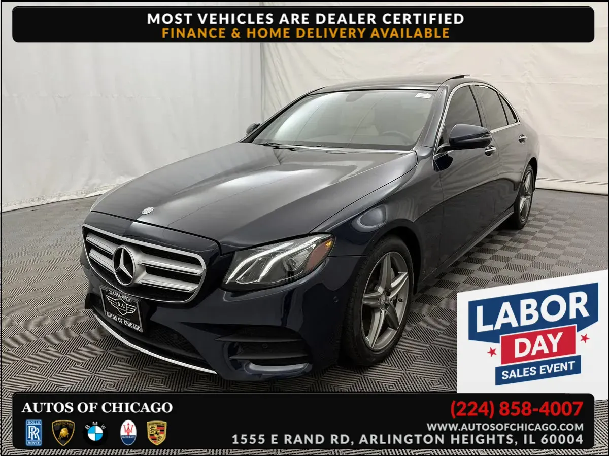 2017 Mercedes-Benz E-Class E 300 4MATIC