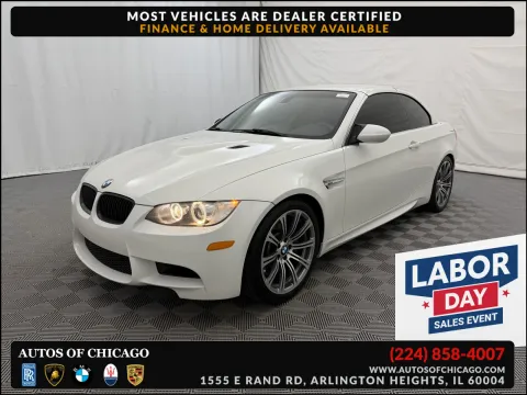 White 2011 BMW M3 for sale in Arlington Heights, IL