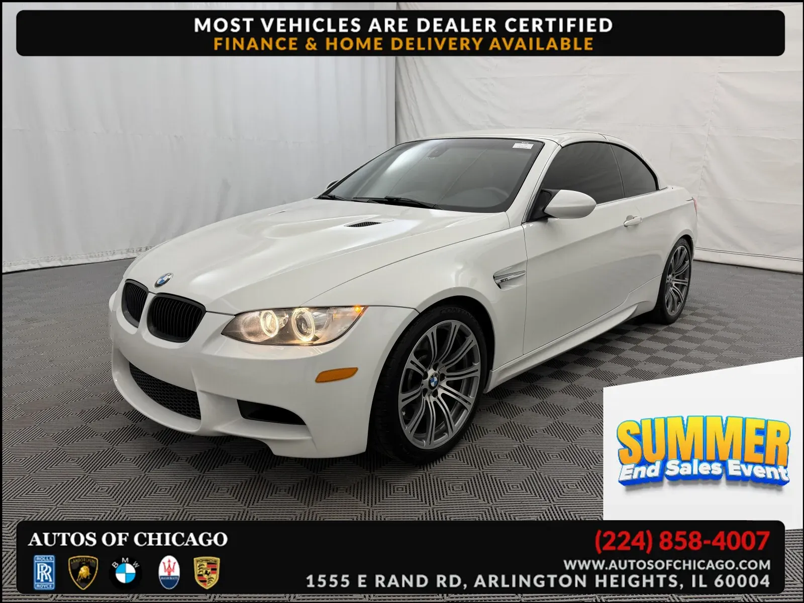 White 2011 BMW M3 for sale in Arlington Heights, IL