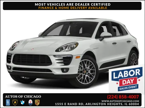 Blue 2018 Porsche Macan Turbo for sale in Arlington Heights, IL