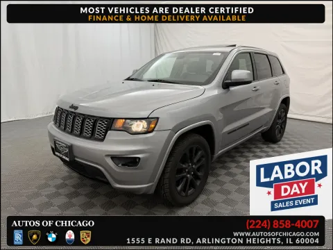 Silver 2018 Jeep Grand Cherokee Altitude for sale in Arlington Heights, IL