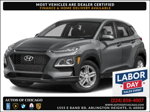 Silver 2020 Hyundai Kona SE for sale in Arlington Heights, IL