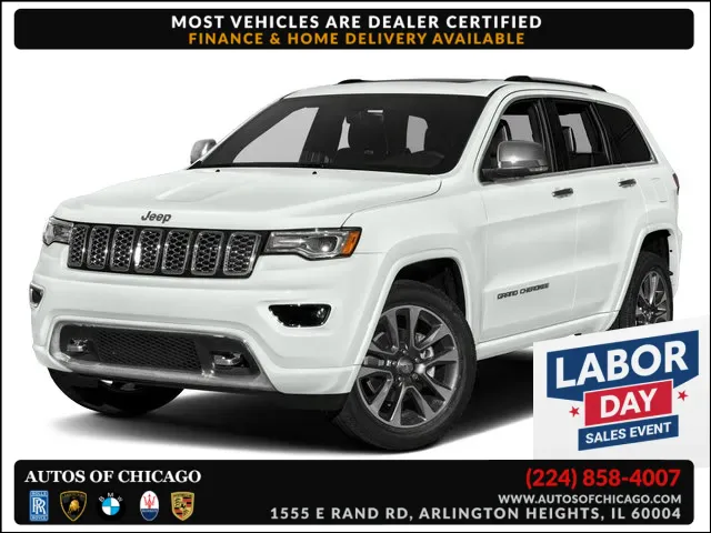 2017 Jeep Grand Cherokee Overland for sale in Arlington Heights, IL