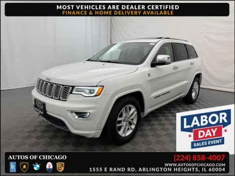 Unknown 2017 Jeep Grand Cherokee Overland for sale in Arlington Heights, IL