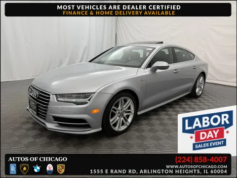 Silver 2016 Audi A7 3.0 Premium Plus for sale in Arlington Heights, IL