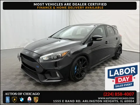 Black 2017 Ford Focus RS for sale in Arlington Heights, IL
