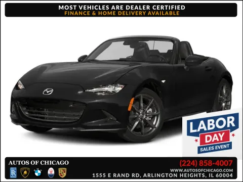 Red 2016 Mazda MX-5 Miata Grand Touring for sale in Arlington Heights, IL