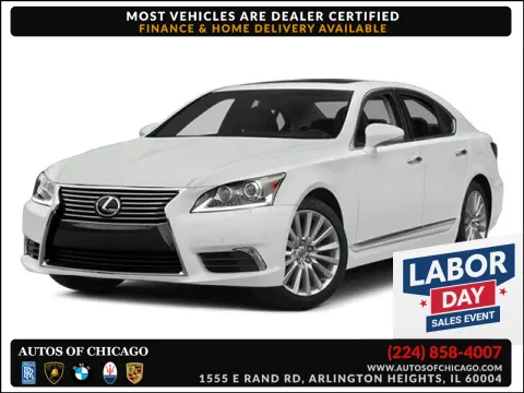 Black 2013 Lexus LS 460 for sale in Arlington Heights, IL