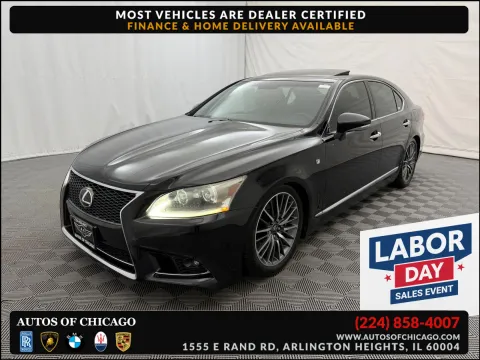 Black 2013 Lexus LS 460 for sale in Arlington Heights, IL